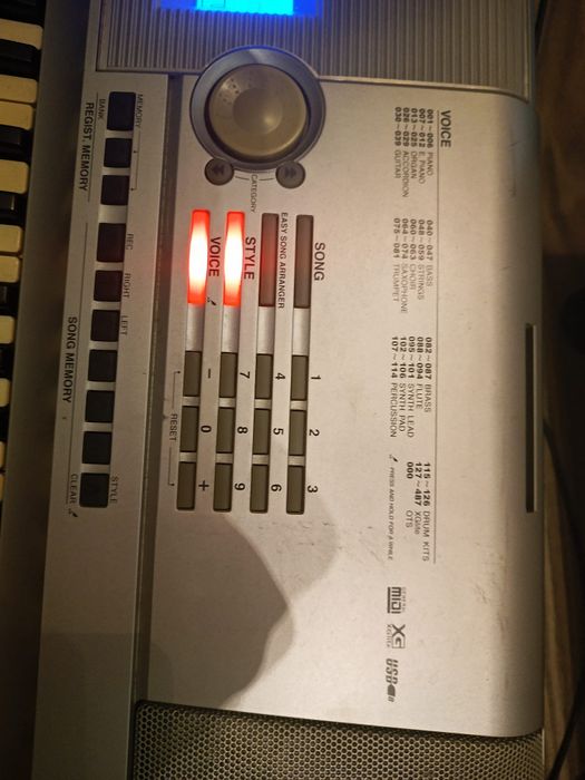 Keyboard Yamaha stan bardzo dobry Wrocław, dowóz, wysyłka.
