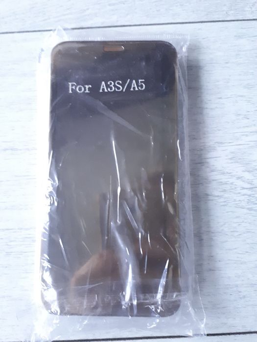 ZLOTE Etui na telefon samsung A3 s nowe