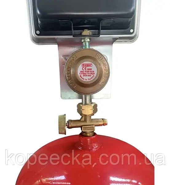 Газовый обогреватель 1,5 кВт + баллон Кемпинг 8л