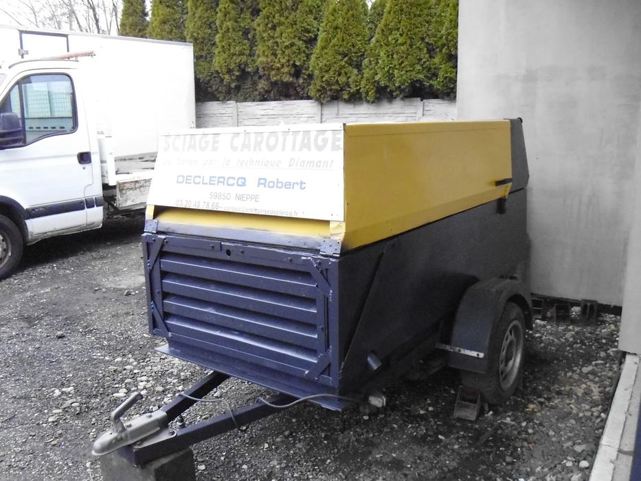 Atlas Copco QAX40  agregat prądotwórczy po pełnej obsłudze 40 kw