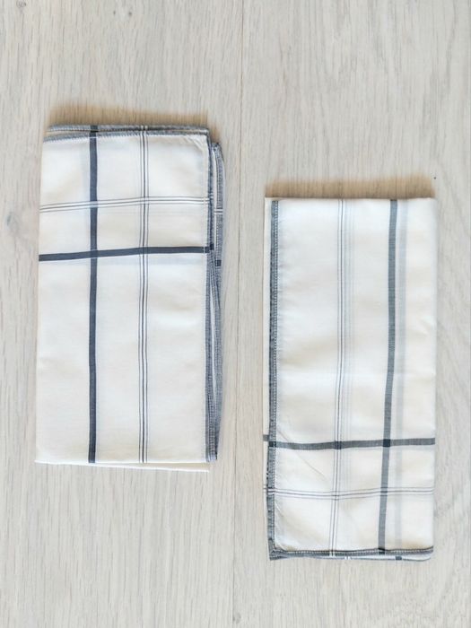 Chusteczki męskie materiałowe retro PRL