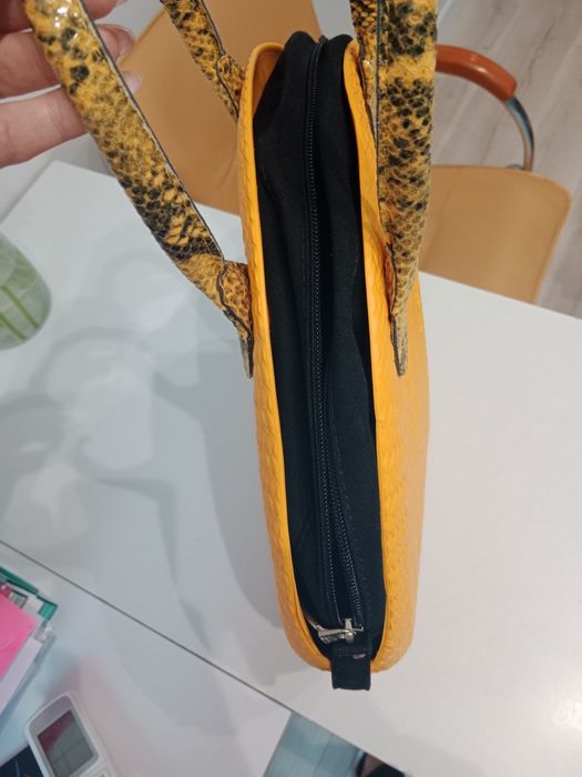 Torebka O BAG twister żółta