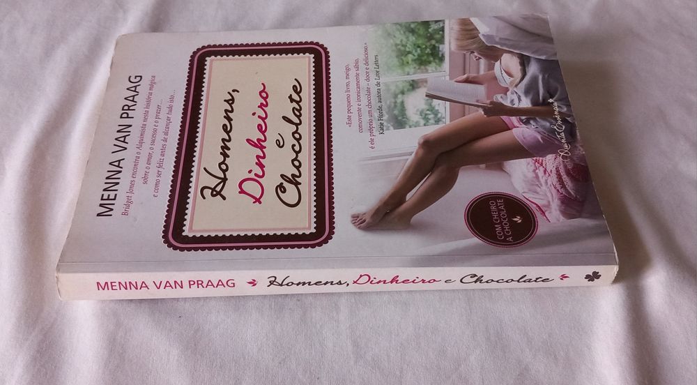 Livro Homens, Dinheiro e Chocolate 5€