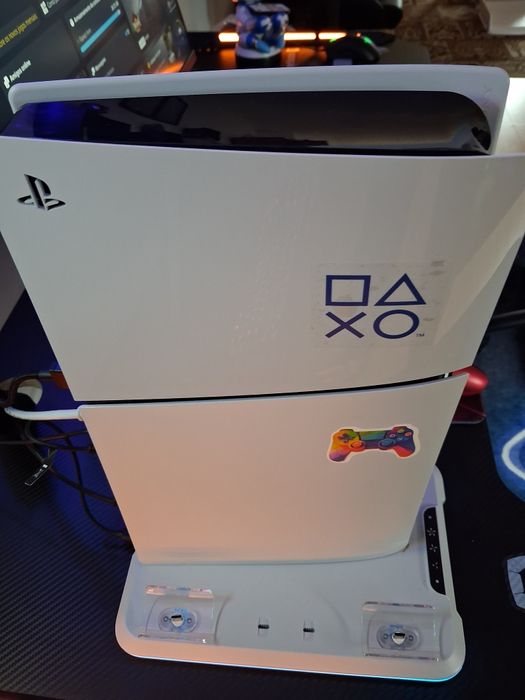 Vendo setup ps5 slim digital com leitor , ler descricao