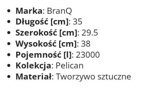 Komplet koszy do segregacji NOWE