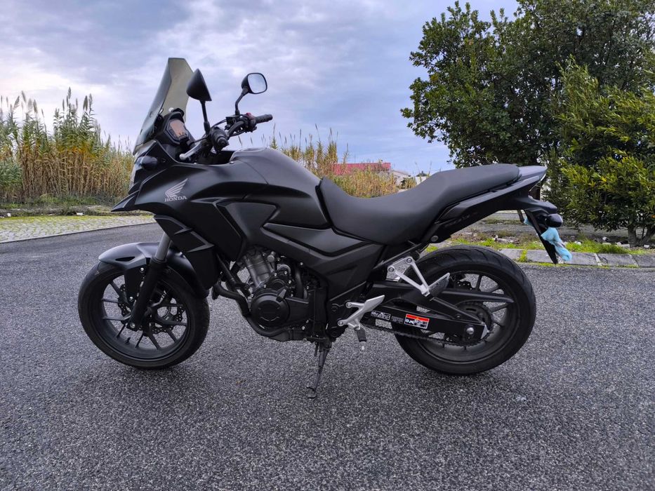 CB500X de 2017 bem estimada