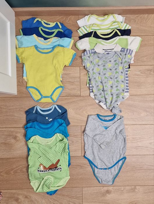 100 sztuk ! Wszystko dla chłopca 80-92