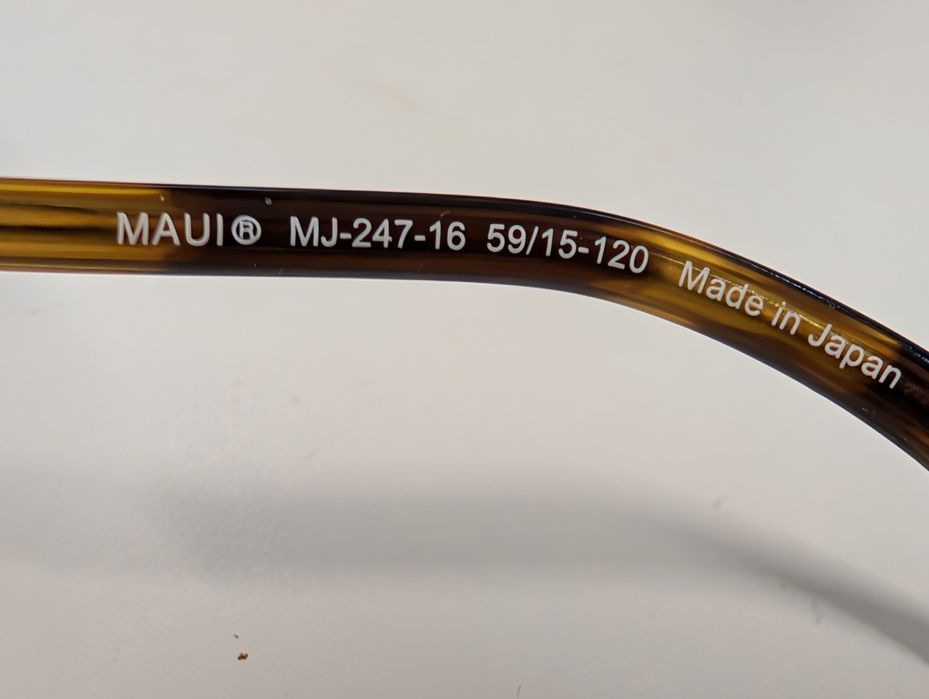 Oryginalne okulary przeciwsłoneczne Maui Jim "Cliff House" – Tytanowe