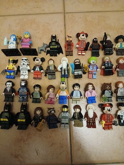 Лего человечки фигурки Harry Potter, batman, collectible, marvel