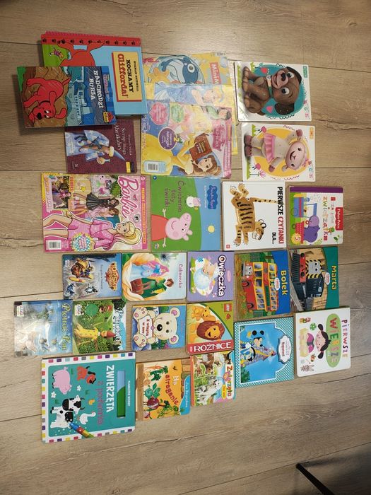 Empik książki ponad 20 pozycji. Bajki, wiersze, Tomek i przyjaciele.