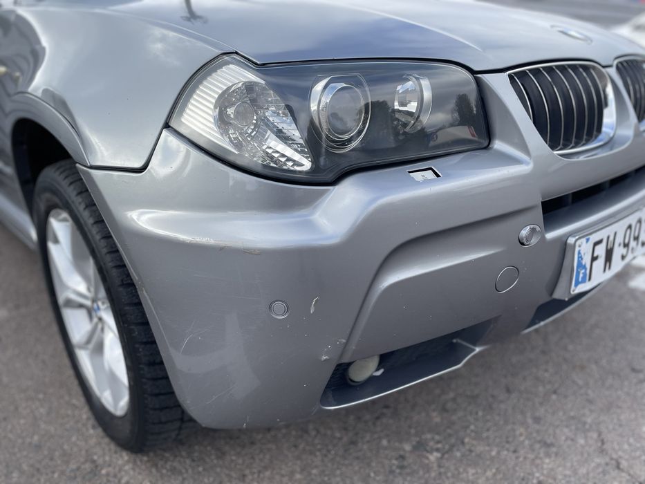 Задній М Sport бампер Bmw X3 E83 SILBERGRAU METALLIC A08/07