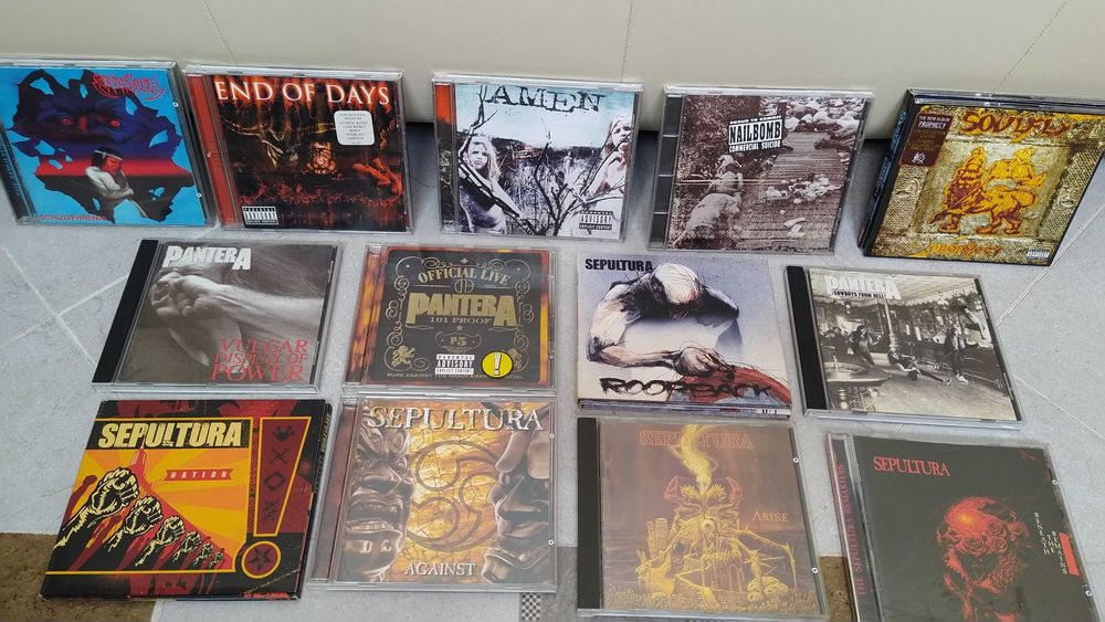 Cds heavy metal em bom estado