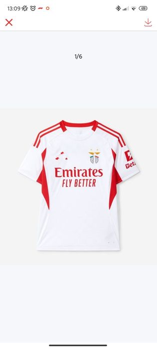 Camisolas de futebol