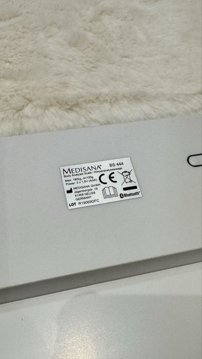 Balança Medisana BS 444 - Bluetooth