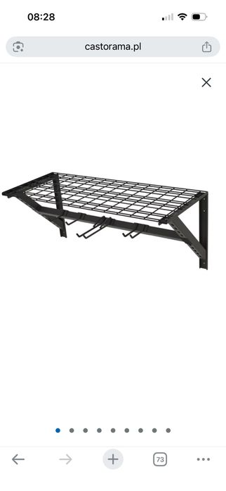 Półka ścienna GoodHome Rand 96,8 x 40 x 41,2 cm
