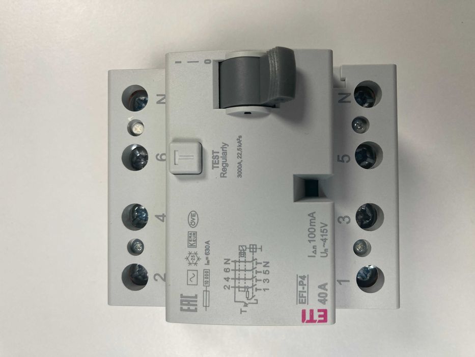 Zabezpieczenie różnicowoprądowe ETI 40A 100mA PV fotowoltaika