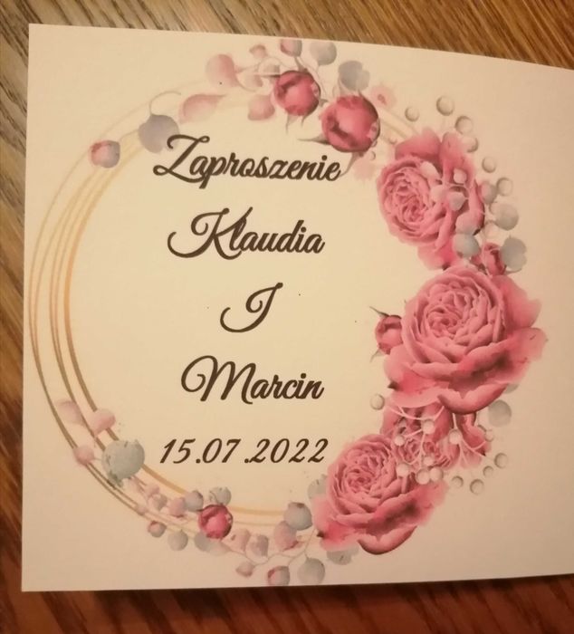 Zaproszenia na ślub
