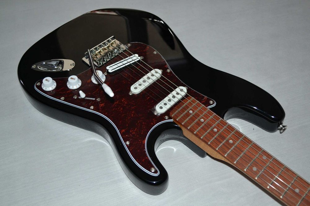 Harley Benton ST-62 BK Hot Rod gitara STRATOCASTER - wyregulowana!