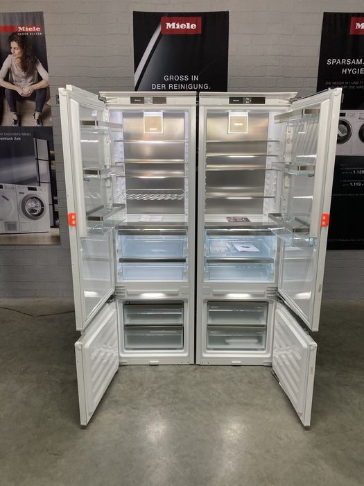 Side by side Miele KF 7772. Duo. 23 year. Вбудовані холодильники