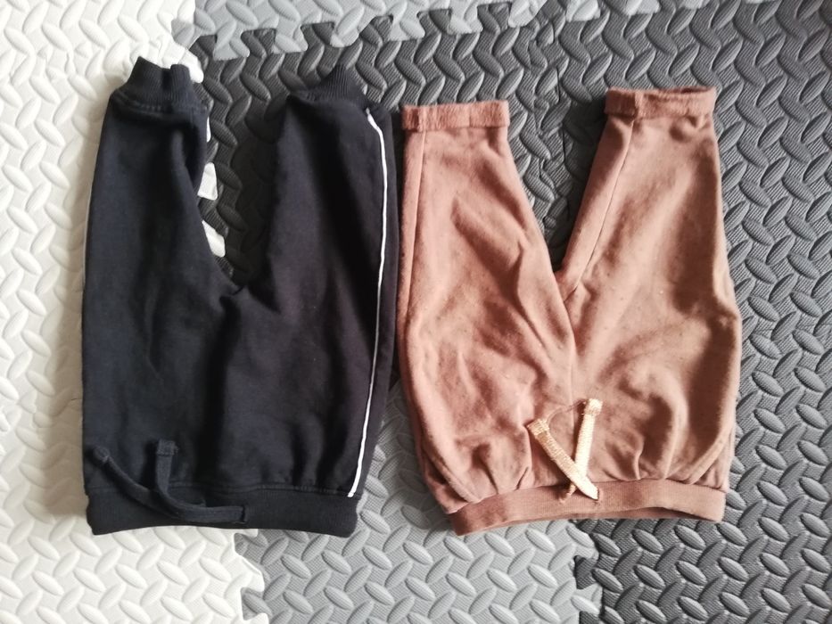 Spodnie dresowe 74 cm komplet 2 sztuki