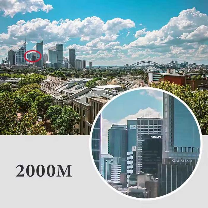 Potężna lornetka 2000M, mini teleskop