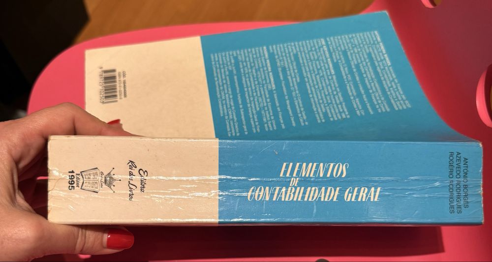 Livro “Elementos de Contabilidade Geral”