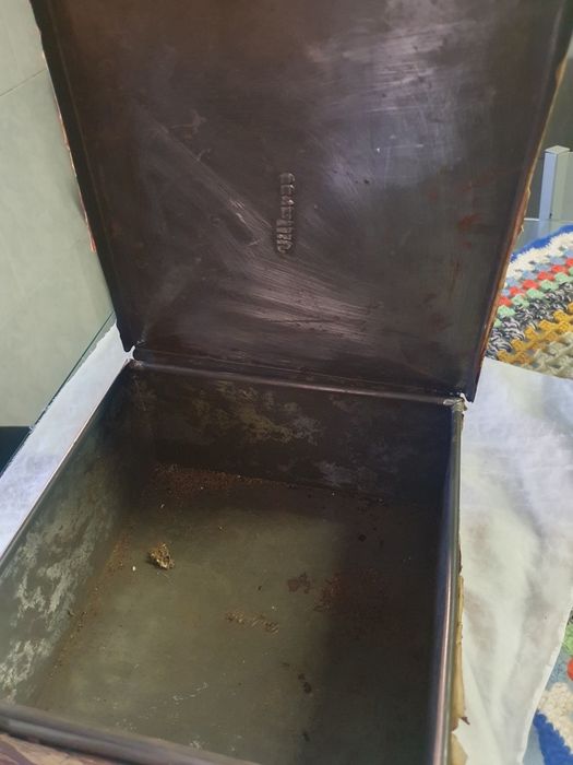 Lata de caixa de bolachas