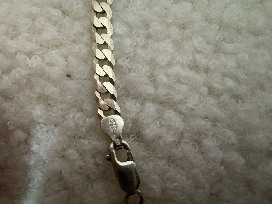 • Męski łańcuszek srebrny Pancerka pr. 925 – elegancki i solidny