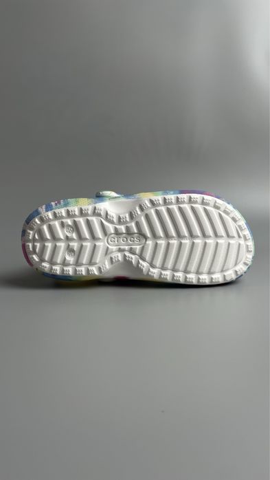 Тапочки, крокси Crocs Classic Lined Tie Dye Clog Оригінал! НОВІ