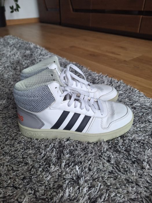 Adidasy,Buty sportowe adidas Hoops Mid 39 białe