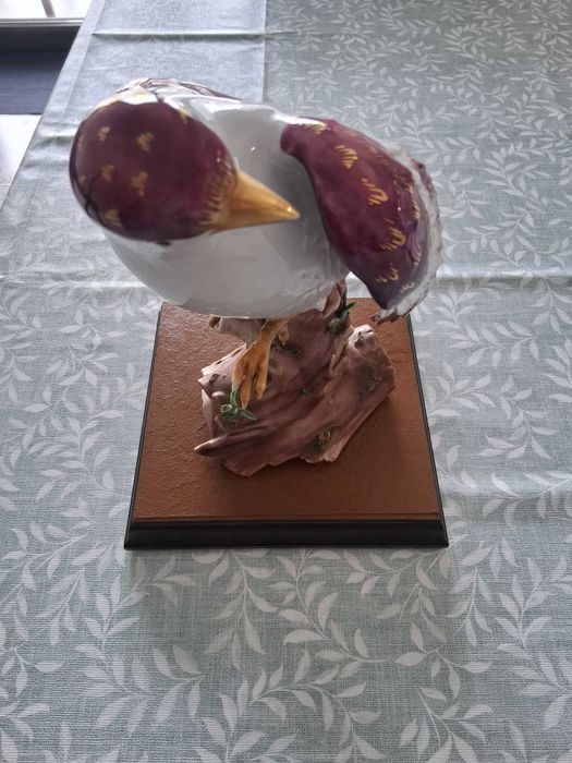 Raríssima Águia em Porcelana Italiana Carpié (27 cm) – Peça Nº 1/567