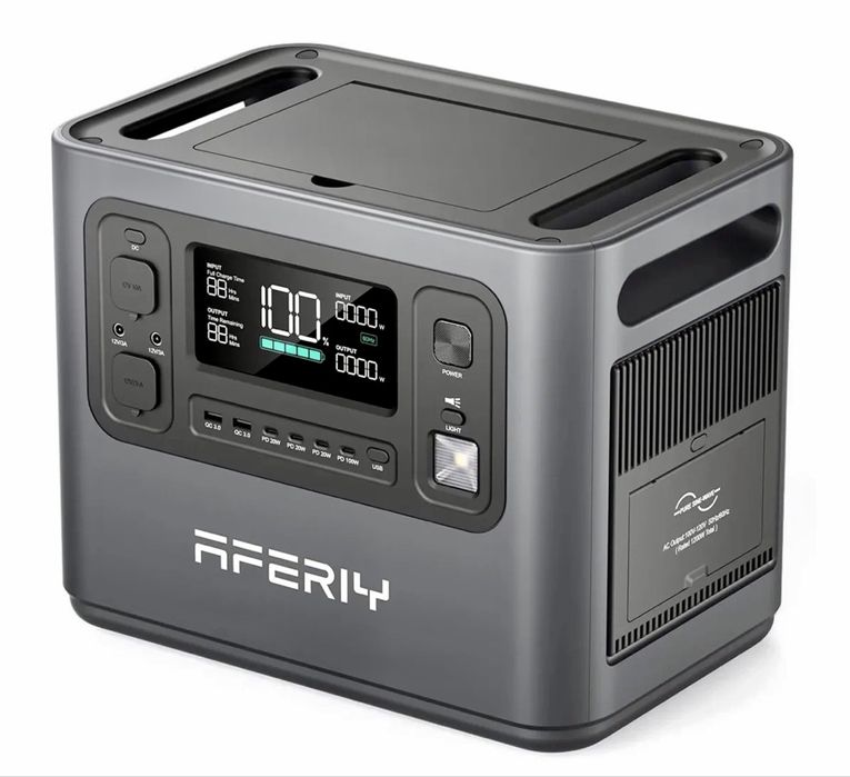 Зарядна станція Aferiy AF-P210, 2400 Вт, 2048 Вт/год