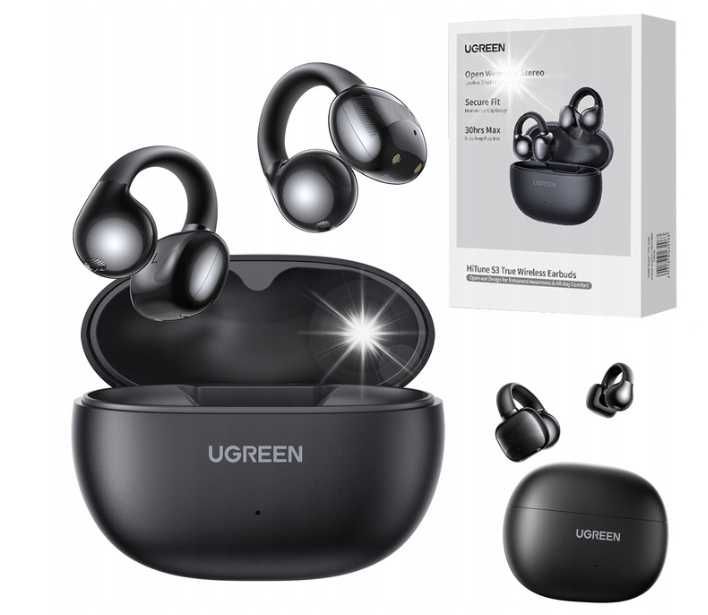 UGREEN HiTune S3 Słuchawki Bezprzewodowe Bluetooth 5.4 500mAh Czarne