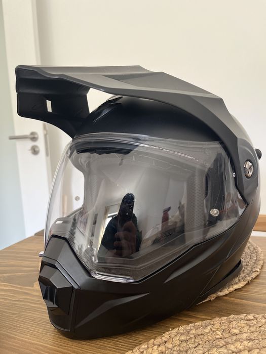 Capacete Scorpion ADX 1 + viseira