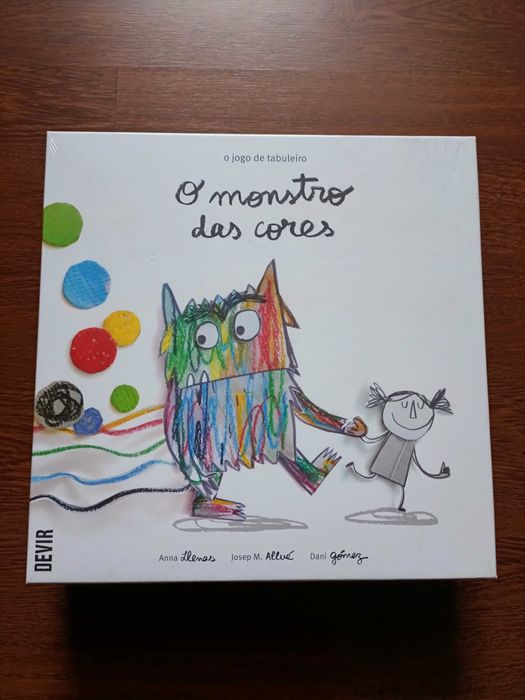 Jogo de Tabuleiro "O Monstro das Cores" (NOVO e SELADO)