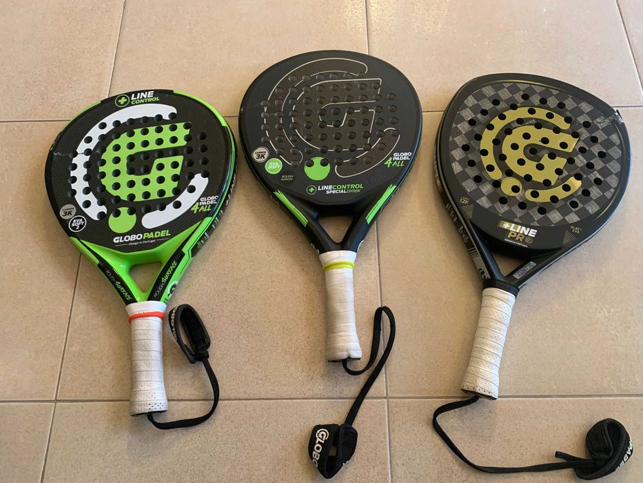3 raquete de Padel - Globo Padel - A precisar de reparação