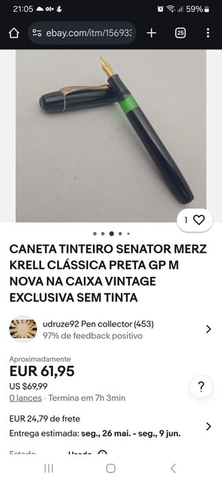 Caneta tinteiro Senator