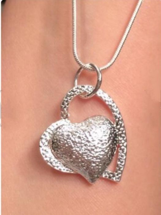 Підвіска кулон серце або цепочка