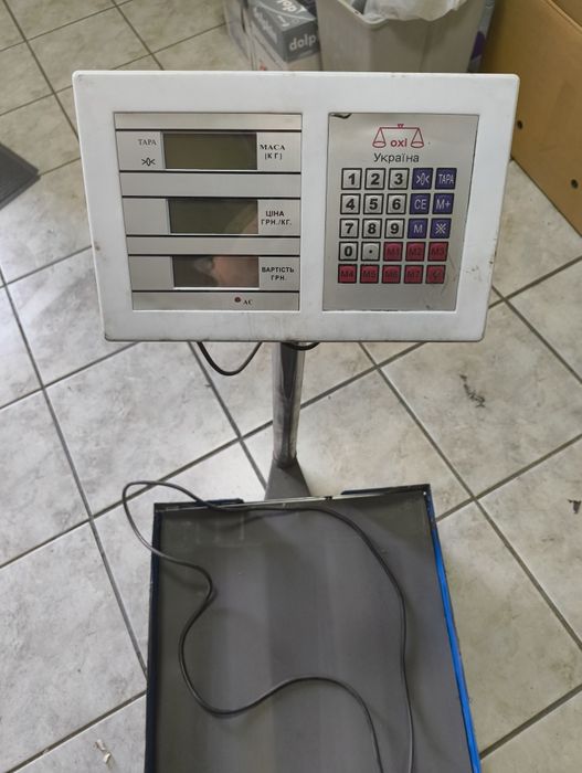 Електронні товарні ваги OXI Україна (платформні)