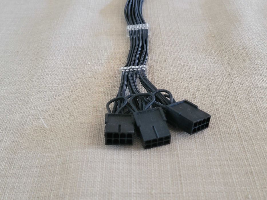 Cabos Adaptador Nvidia 3x8pins para pcie-12vhpw (RTX 4xxx e RTX 5xxx)