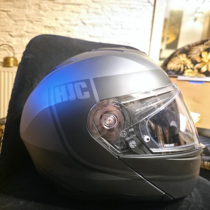 Kask HJC i90 szczękowy, rozm. [S 55-56], stan jak nowy, Pinlock