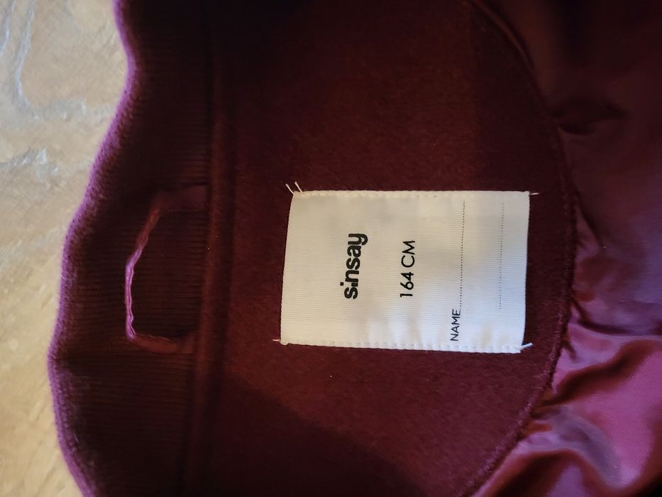 Kurtka M bluza baseball bejsbolówka 150-164 cm Sinsay nowa