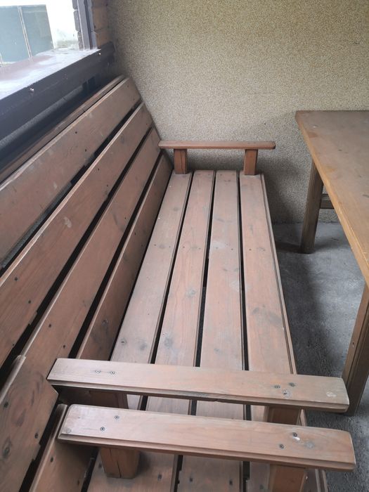 Meble ogrodowe komplet, solidny. Promo na majówkę.