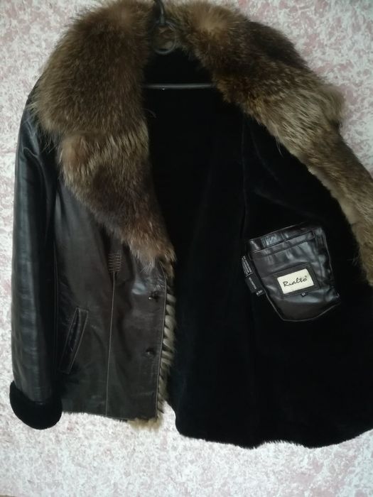 Дублянка чоловіча шкіряна