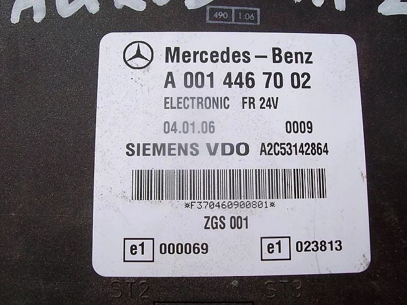 Komputer Sterownik Mercedes Actros Mp2 A 001446.7002