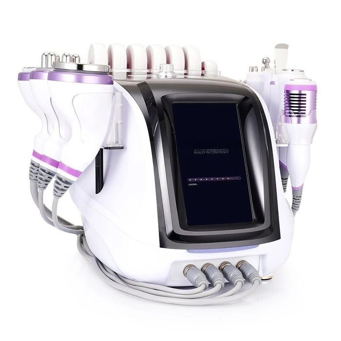 Multifunções 10 em 1 Radiofrequência Cavitação 40k Lipolaser + Curso