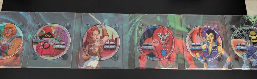 He-Man and the Masters of the Universe - Complete Series 1 & 2 - 24 DVD - Digipak