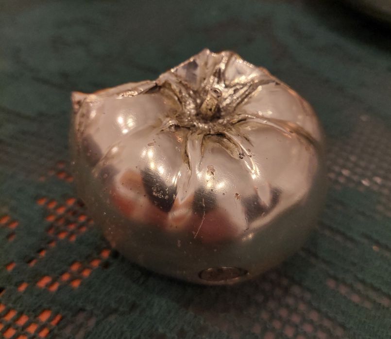 Frutos  em laminado de   prata .LARMS