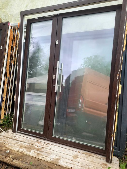 Drzwi aluminiowe zewnętrzne