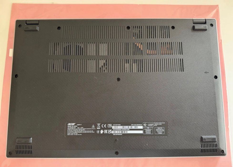 Acer Aspire 3 (N23C3) – Ryzen 5 7520U • 8 GB RAM • 512 GB SSD • FHD